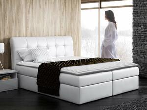 Boxspring postelja Baltimore 110, 180x200, Eko usnje, Na voljo, 180x217x123cm