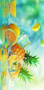 Brisača za plažo LEMONADE 100x180 cm barvna, 100% mikrovlakna