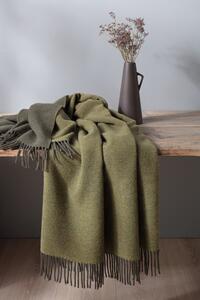 Odeja Cashmere Olive Loden 130x170