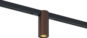 Sodobni reflektor temno bronaste barve za sistem tirnic 1-fazni GU10 35 mm - Slimline Nubee Honey