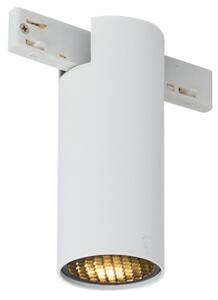Sodobni reflektor bel za 1-fazni sistem tirnic GU10 35mm - Slimline Nubee Honey