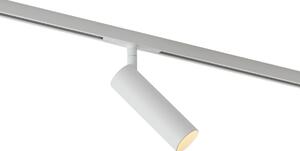 Sodobni beli reflektor za 1-fazni sistem tirnic GU10 35mm - Slimline Uzzy