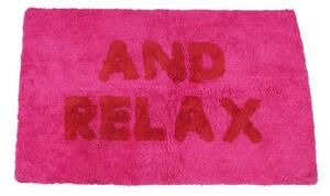 Rožnata kopalniška preproga 50x80 cm And Relax – Rex London