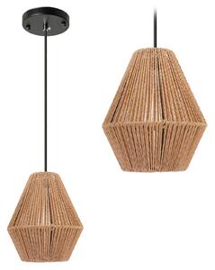 Lampa Wisząca Boho APP1150-1W WOOD