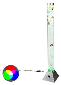 Bubble tube 9,5 l siva vključno z LED - Sealife