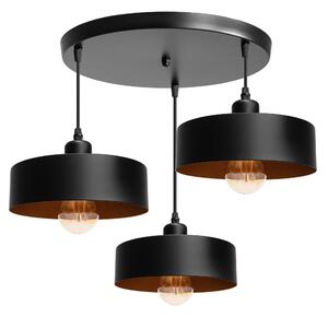 Lampa Wisząca APP1334-3CP Black Gold