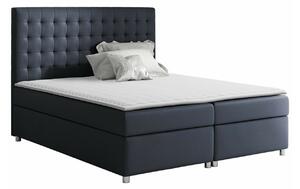 Boxspring postelja Baltimore 115, 180x200, Blago, Posteljno dno, 180x213x130cm, Vzmetnica