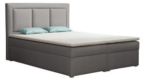 Boxspring postelja Pomona 112, 180x200, Blago, Posteljno dno, 180x215x115cm, Vzmetnica