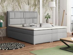 Boxspring postelja Pomona 115, 160x200, Blago, Posteljno dno, 160x215x115cm, Vzmetnica