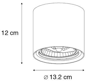 Design spot črna AR111 - Impact