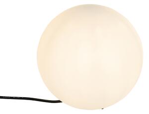Sodobna zunanja svetilka bela 25 cm IP65 - Nura