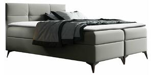 Boxspring postelja Baltimore 134, 180x200, Eko usnje, Posteljno dno, 184x208x115cm, Vzmetnica