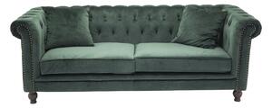 Kavč chesterfield Dallas 255, Ni na voljo, 217x88x80cm, Noge: Les,Delno sestavljeno, Bor