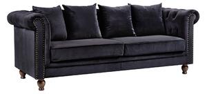 Kavč chesterfield Dallas 255, Ni na voljo, 217x88x80cm, Noge: Les,Delno sestavljeno, Bor