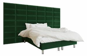 Boxspring postelja Logan 104, 140x200, Blago, Na voljo, 360x200x210cm