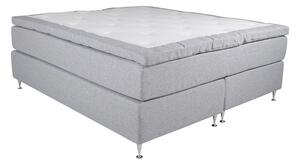 Boxspring postelja Dallas 862, 180x200, Blago, Posteljno dno, 180x200x73cm, Vzmetnica, Smreka