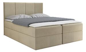 Boxspring postelja Baltimore 147, 140x200, Blago, Na voljo, 144x208x103cm