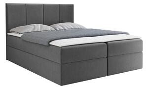 Boxspring postelja Baltimore 147, 140x200, Blago, Posteljno dno, 144x208x103cm, Vzmetnica