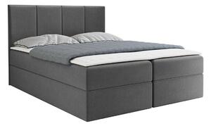 Boxspring postelja Baltimore 147, 180x200, Blago, Posteljno dno, 184x208x103cm, Vzmetnica