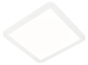 Stropna svetilka bela 30 cm, vključno s 3-stopenjsko LED zatemnitvijo IP44 - Steve