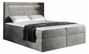 Boxspring postelja Baltimore 131, 120x200, Blago, Na voljo, 122x217x123cm