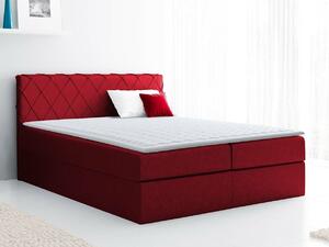 Boxspring postelja Baltimore 127, 200x200, Blago, Posteljno dno, 206x208x103cm, Vzmetnica