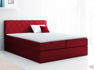 Boxspring postelja Baltimore 127, 140x200, Blago, Posteljno dno, 146x208x103cm, Vzmetnica