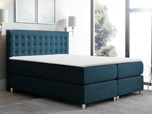 Boxspring postelja Baltimore 117, 180x200, Blago, Posteljno dno, 180x215x120cm, Vzmetnica