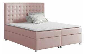 Boxspring postelja Baltimore 115, 140x200, Blago, Na voljo, 140x213x130cm