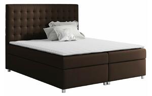 Boxspring postelja Baltimore 115, 180x200, Blago, Posteljno dno, 180x213x130cm, Vzmetnica