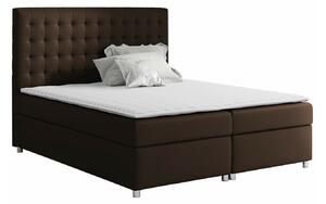 Boxspring postelja Baltimore 115, 200x200, Blago, Posteljno dno, 200x213x130cm, Vzmetnica