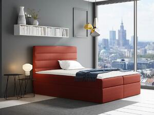 Boxspring postelja Baltimore 129, 160x200, Blago, Posteljno dno, 166x208x103cm, Vzmetnica