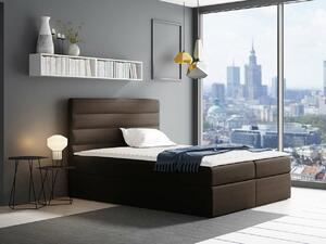 Boxspring postelja Baltimore 129, 200x200, Blago, Posteljno dno, 206x208x103cm, Vzmetnica