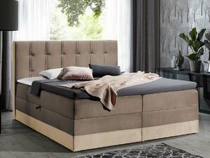 Boxspring postelja Baltimore 139, 120x200, Blago, Na voljo, 120x213x120cm