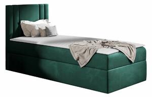 Boxspring postelja Baltimore 179, 100x200, Blago, Posteljno dno, 102x208x103cm, Vzmetnica