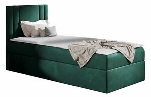 Boxspring postelja Baltimore 179, 80x200, Blago, Posteljno dno, 82x208x103cm, Vzmetnica