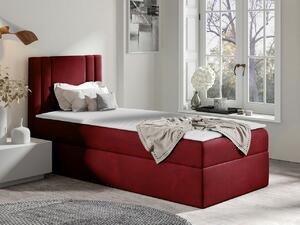 Boxspring postelja Baltimore 179, 80x200, Blago, Posteljno dno, 82x208x103cm, Vzmetnica