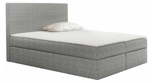 Boxspring postelja Baltimore 163, 120x200, Blago, Posteljno dno, 120x213x120cm, Vzmetnica