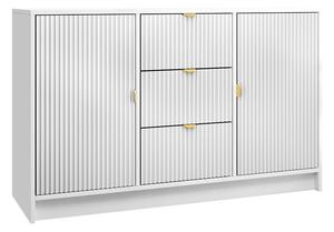 Komoda Comfivo J106, Bela, 75x118x40cm