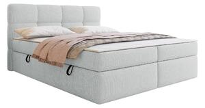 Boxspring postelja Beloit 117, 160x200, Blago, Posteljno dno, 163x209x113cm, Vzmetnica