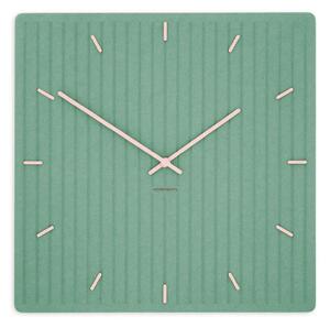 Stenska ura Luxhora Lineara Mint Green 11 barv kazalcev