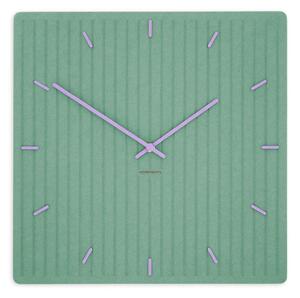 Stenska ura Luxhora Lineara Mint Green 11 barv kazalcev