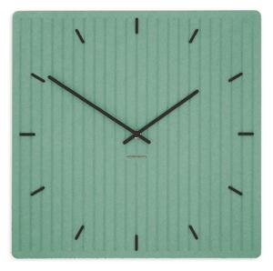 Stenska ura Luxhora Lineara Mint Green 11 barv kazalcev