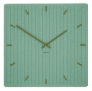 Stenska ura Luxhora Lineara Mint Green 11 barv kazalcev
