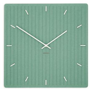 Stenska ura Luxhora Lineara Mint Green 11 barv kazalcev