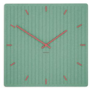 Stenska ura Luxhora Lineara Mint Green 11 barv kazalcev