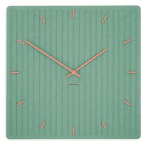 Stenska ura Luxhora Lineara Mint Green 11 barv kazalcev