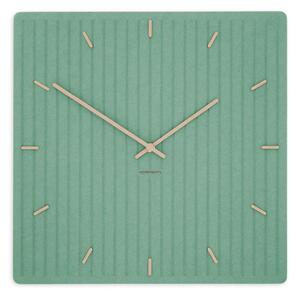 Stenska ura Luxhora Lineara Mint Green 11 barv kazalcev
