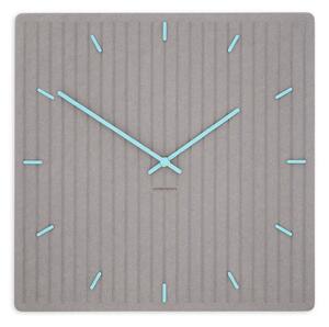 Stenska ura Luxhora Lineara Light Grey 11 barv kazalcev