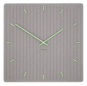 Stenska ura Luxhora Lineara Light Grey 11 barv kazalcev